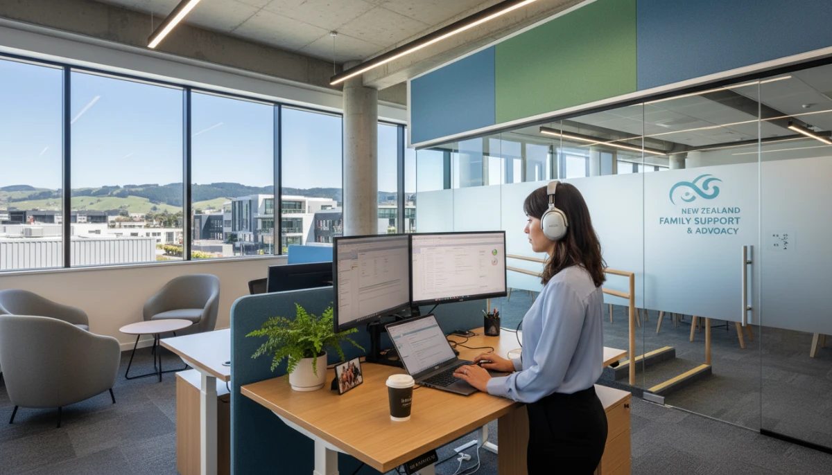 Neurodivergent employee using workplace accommodations in NZ