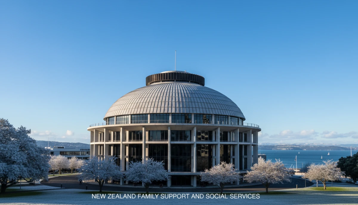New Zealand Parliament Beehive building