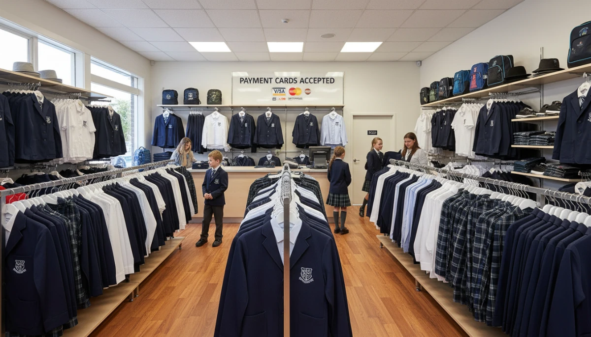 NZ school uniform shop supplier