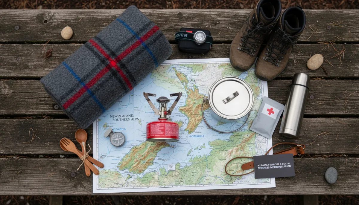 essential gear for cheap camping NZ families