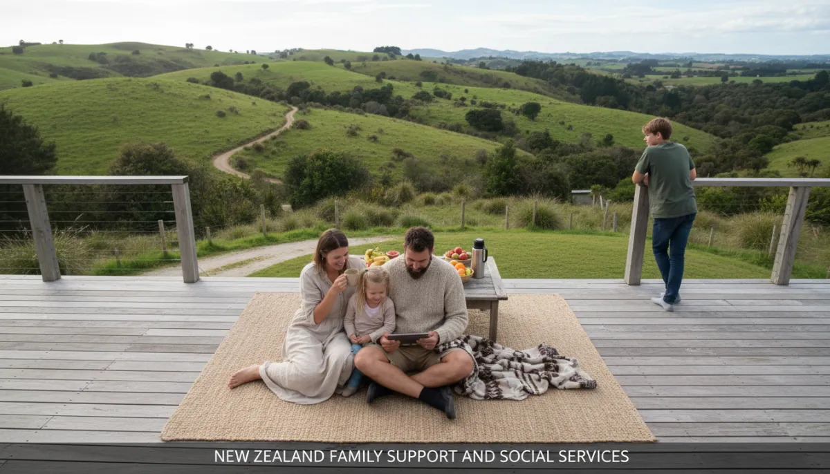 Family accessing neurodiversity support NZ resources remotely