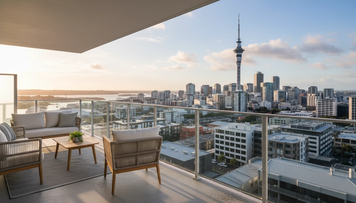 Modern New Zealand rental property in Auckland