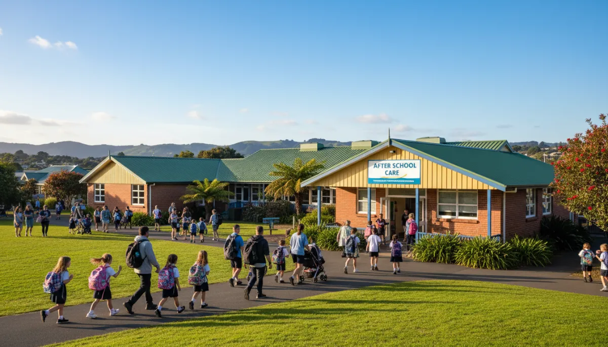 NZ primary school after school care facility