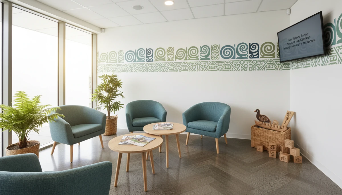 Modern New Zealand medical clinic for children