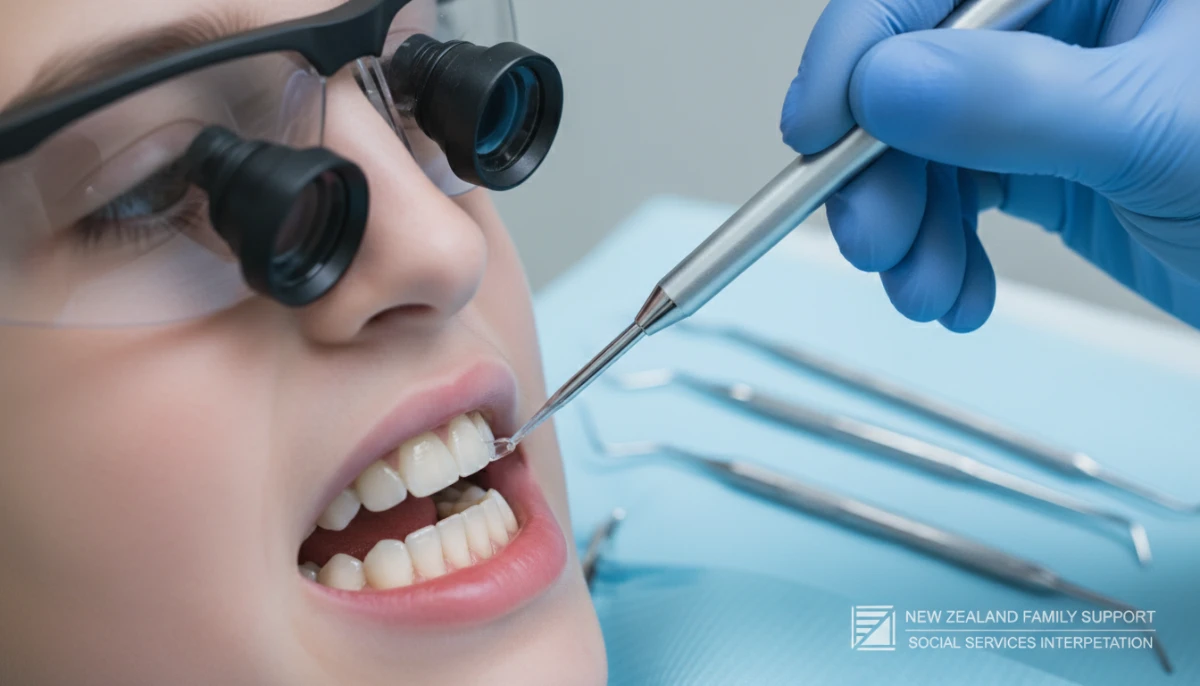 Fissure sealant procedure for kids in NZ