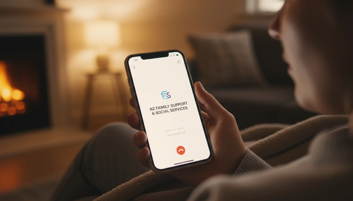 Accessing mental health support via phone in NZ