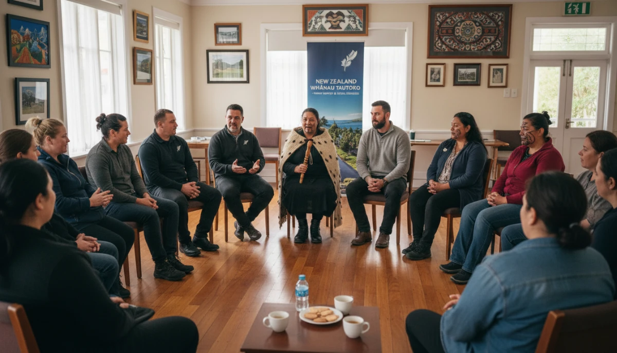 Community support and Whānau Ora in New Zealand