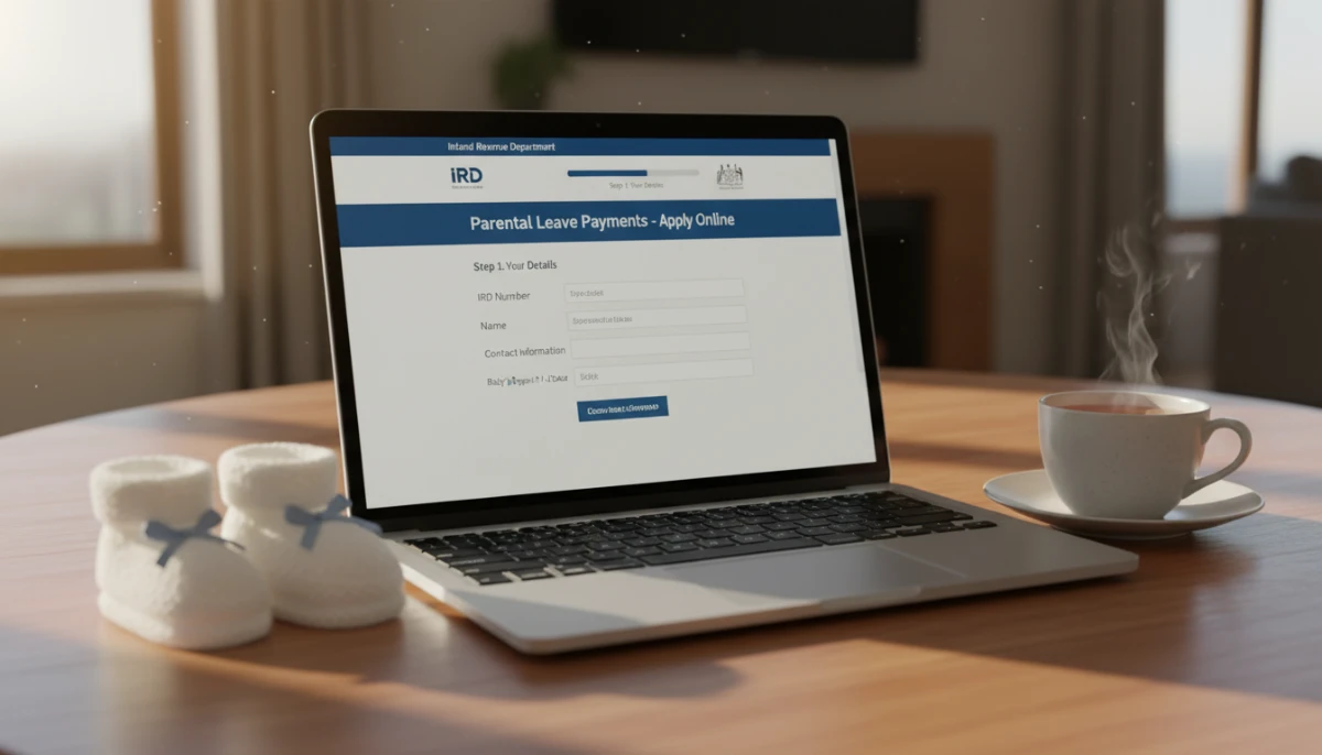 Applying for NZ parental leave online