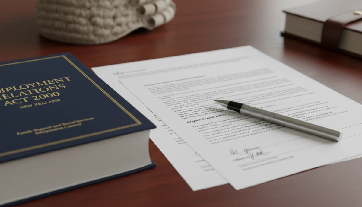 Employment Relations Act 2000 legal documentation