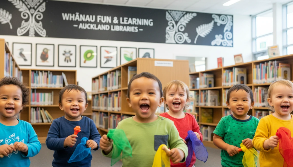 Children's activities and free library programs Auckland