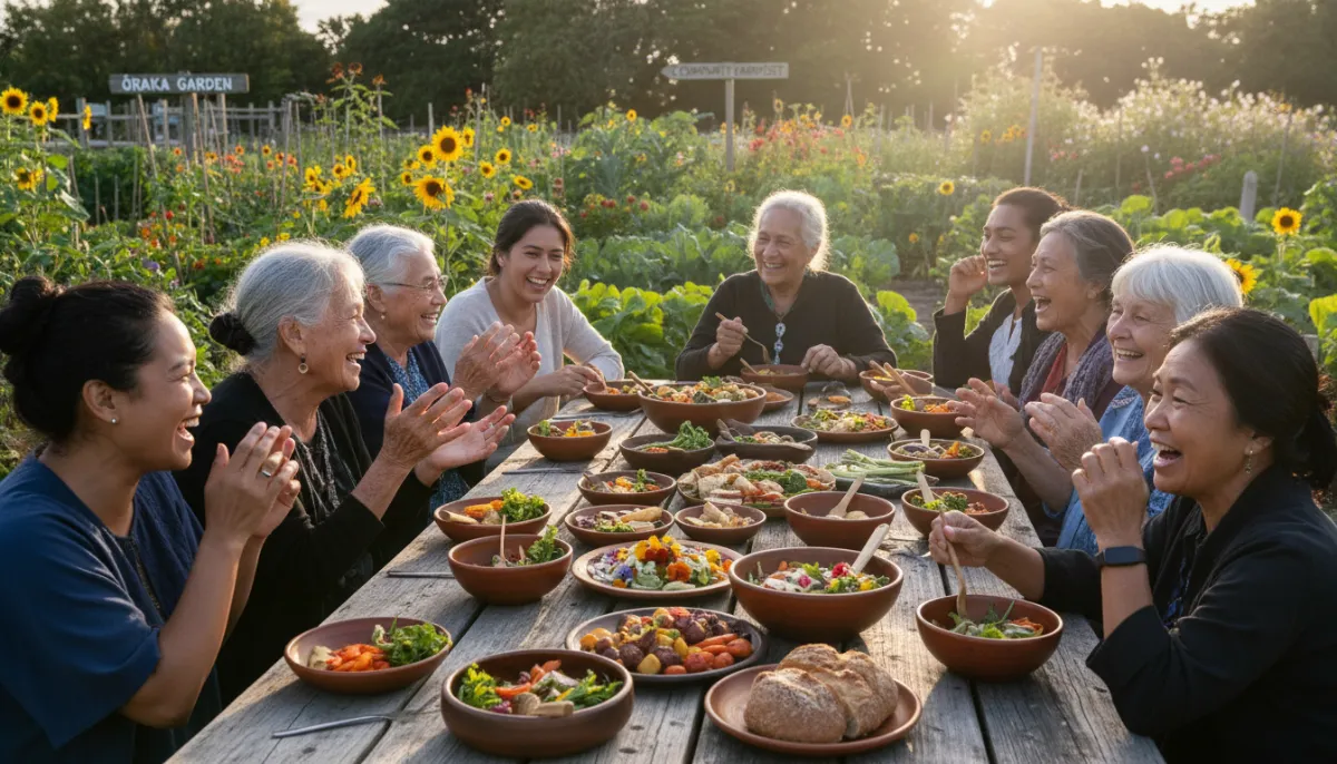 social benefits of community gardens near me