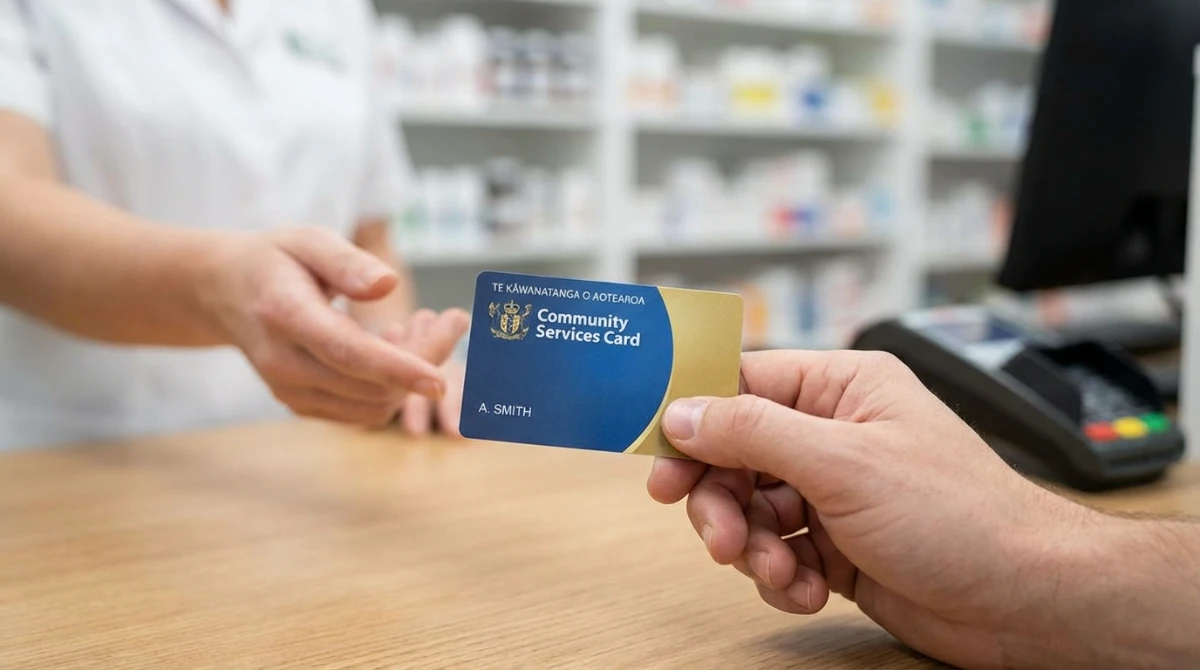 using the community services card at pharmacy
