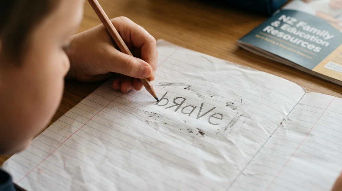 symptoms of dyslexia in children writing and spelling