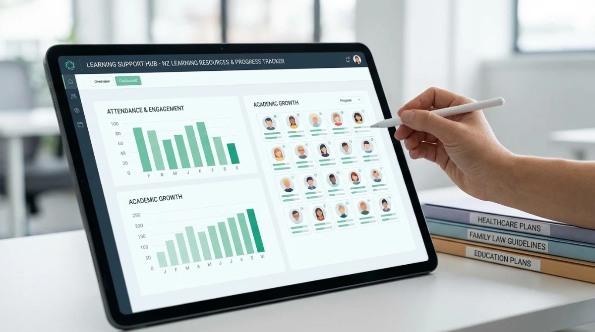 data tracking and student progress analysis for LSCs