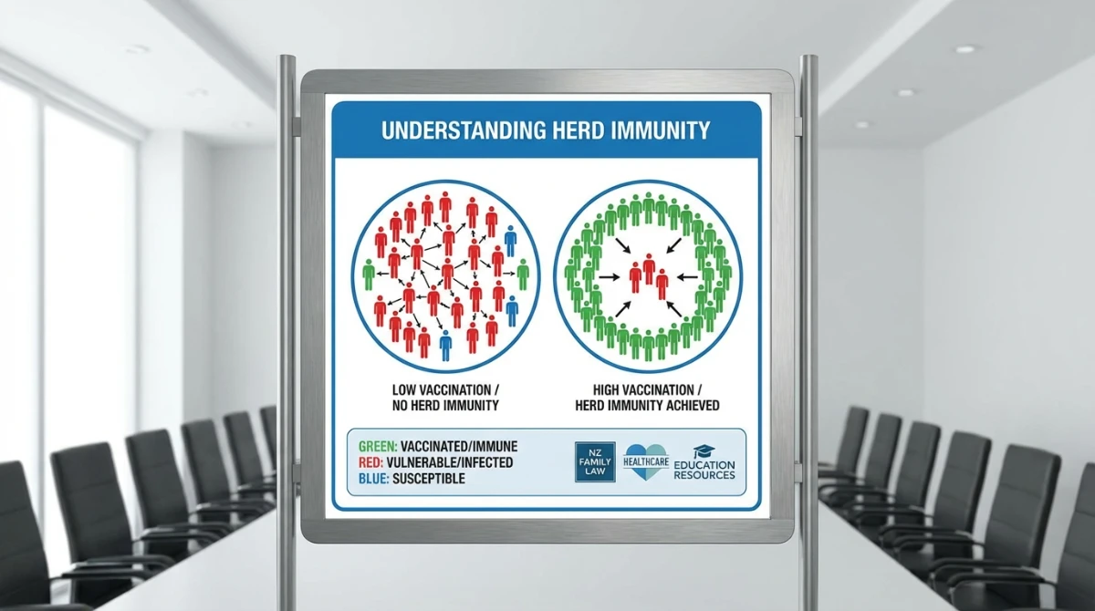 nz child immunisation schedule herd immunity concept