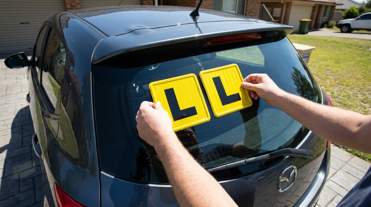 L plates for learners license nz