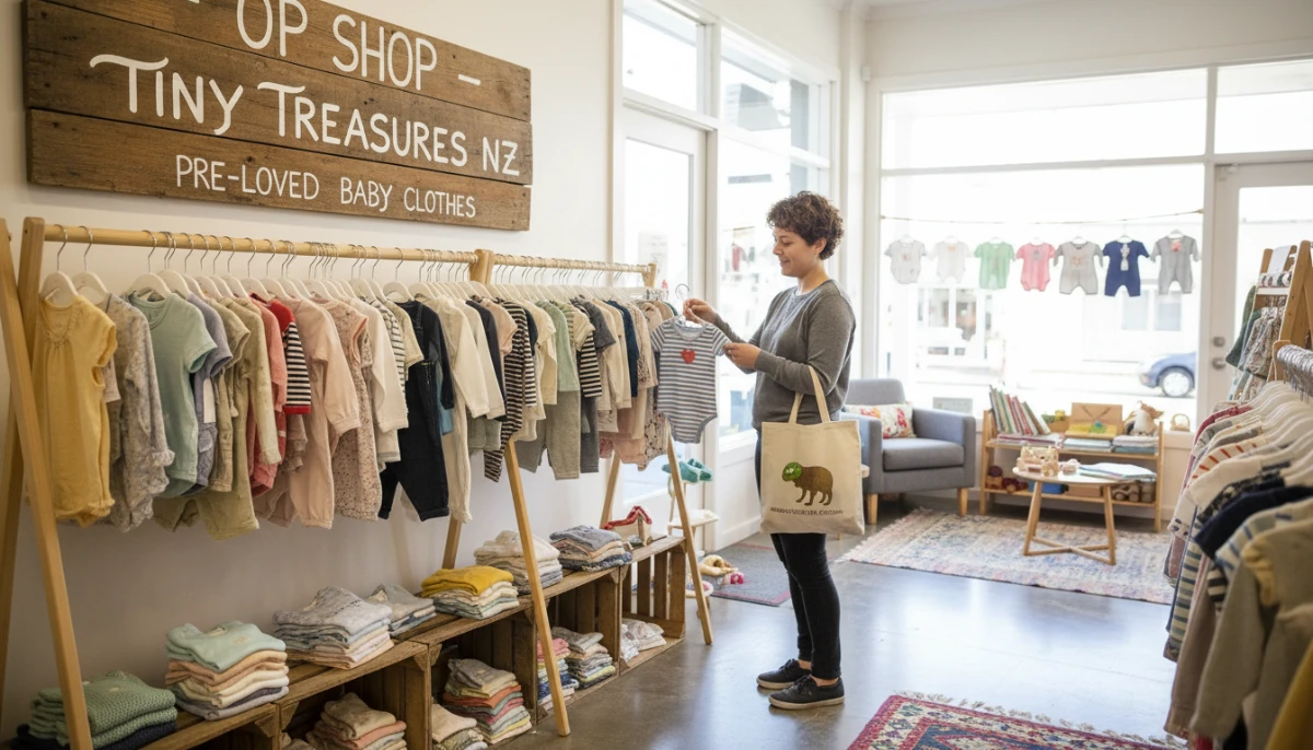 Second hand baby clothes NZ op shop