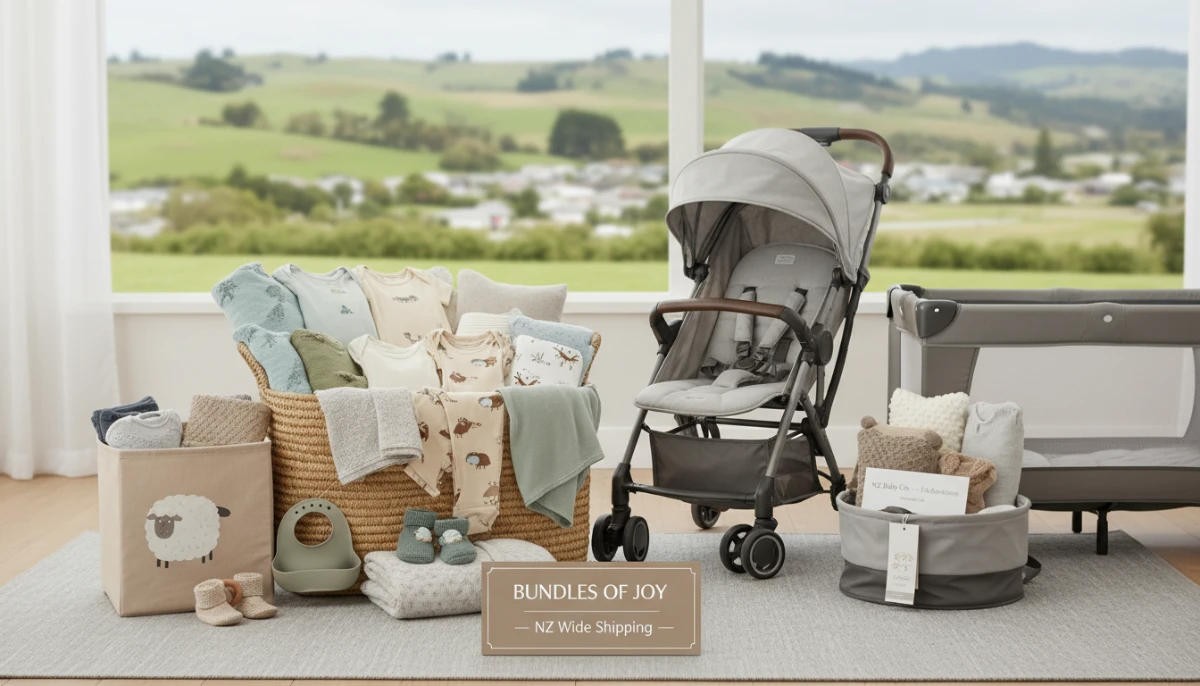 Affordable baby clothing and gear bundle NZ
