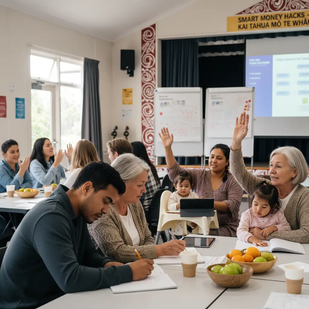 Finding free budgeting services near me for NZ families