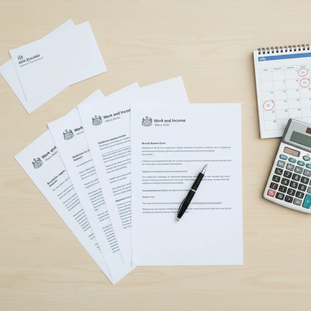 Documents and forms for single parent support allowance eligibility in NZ