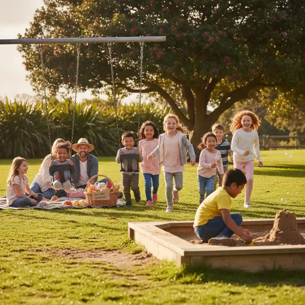 Happy children playing, subtle signs of anxiety in children