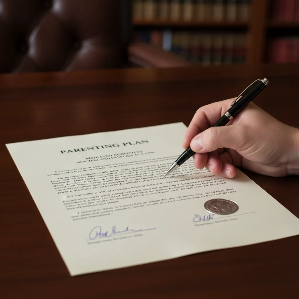 Formalising a mediated agreement in New Zealand