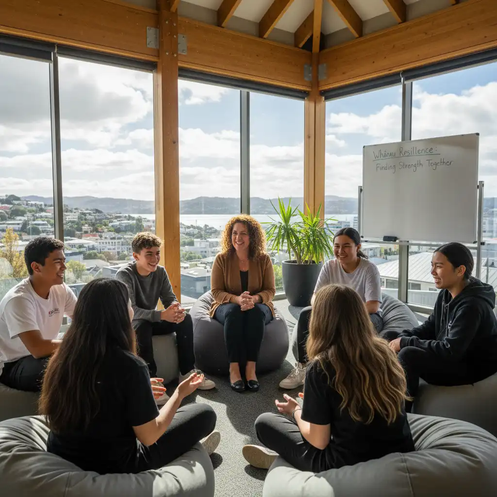 Youth mental health support group Wellington