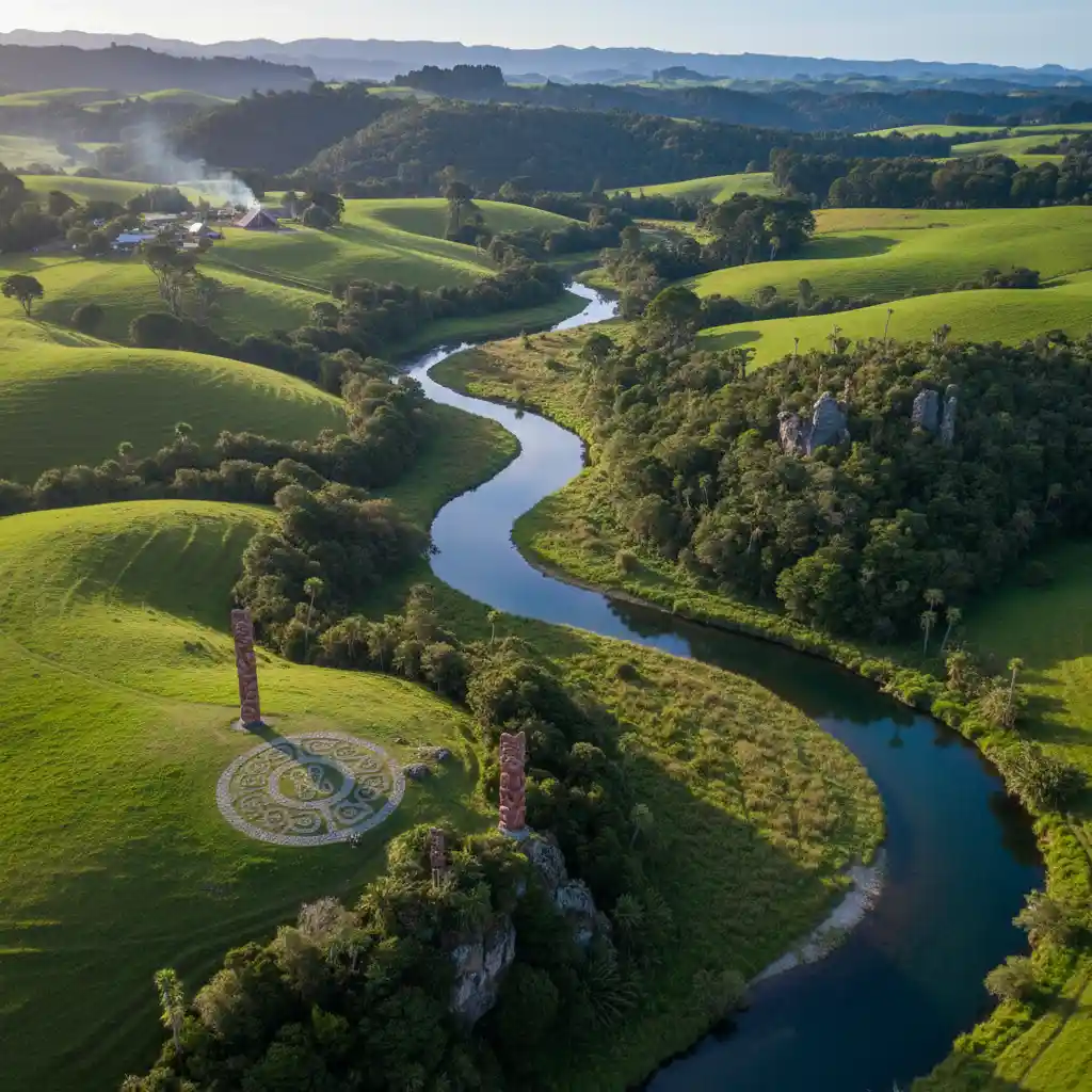 Northland landscape representing holistic health and well-being supported by Māori health providers