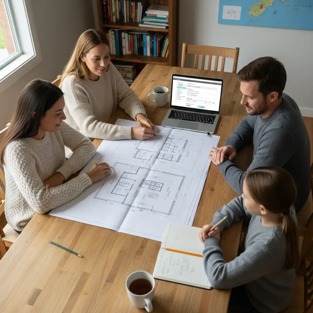 NZ family planning their first home purchase budget and checklist