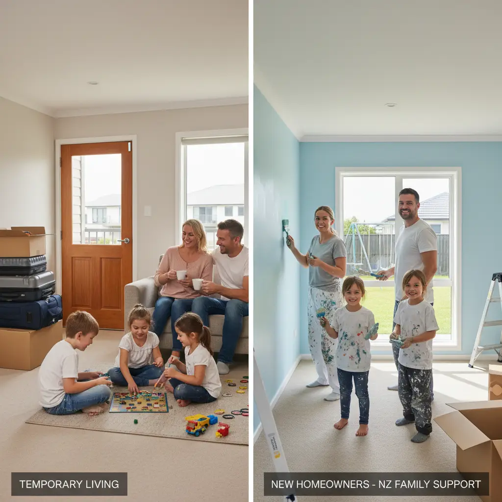 Renting vs buying comparison for NZ families