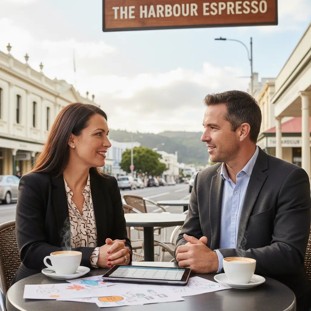 Co-parenting advice NZ ex-partners discussing children